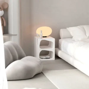 Bên Bàn Sofa Nhỏ Bên Bàn Đơn Giản Cửa Sổ Phòng Khách Bàn Scandinavia Đầu Giường Tủ Tủ Không Đều Bàn Góc - Hình 2