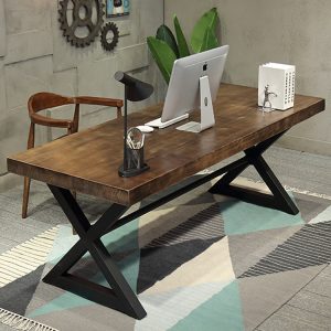 Bộ bàn ghế ăn dài phong cách Mỹ nhà phòng nhỏ 4-6 người Bàn ăn sắt rèn Bàn ghế cafe - Hình 4