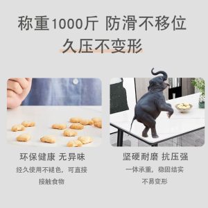 Bộ bàn ghế ăn mặt đá kết hợp nhà chung cư nhỏ bàn ăn chữ nhật Bắc Âu đơn giản hiện đại nhẹ nhàng sang trọng - Hình 2