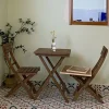 Bộ Bàn Ghế Sân Vườn Hiện Đại Gỗ Chắc Chắn Gấp Bàn Ăn Di Động Ngoài Trời Sân Sân Thượng Bộ Nhà Bàn Học Z