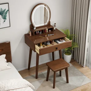 Bộ chia ngăn bàn trang điểm Thanh Thiếu Niên Gỗ Mini Bé Gái Thiết Bị Hiện Đại Origanizer Tủ Thiết Kế Kaptafel Nội Thất Tối Giản