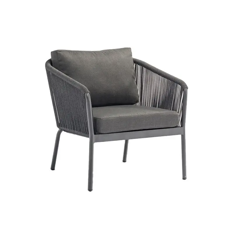Bộ ghế sofa dây 3 chỗ ngồi Sân vườn ngoài trời Tiện nghi giải trí hoàn chỉnh Văn phòng hoàn chỉnh bằng kim loại băng ghế dài ghế dài - Hình 3 Bộ ghế sofa dây 3 chỗ ngồi Sân vườn ngoài trời Tiện nghi giải trí hoàn chỉnh Văn phòng hoàn chỉnh bằng kim loại băng ghế dài ghế dài - Hình 3