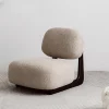 Bộ Sofa Vải Teddy Ý Khung Gỗ Thịt Cừu Len Vải Ghế Giải Trí Cho Gia Đình Phòng Khách Phòng Ngủ