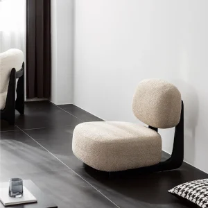 Bộ Sofa Vải Teddy Ý Khung Gỗ Thịt Cừu Len Vải Ghế Giải Trí Cho Gia Đình Phòng Khách Phòng Ngủ - Hình 3