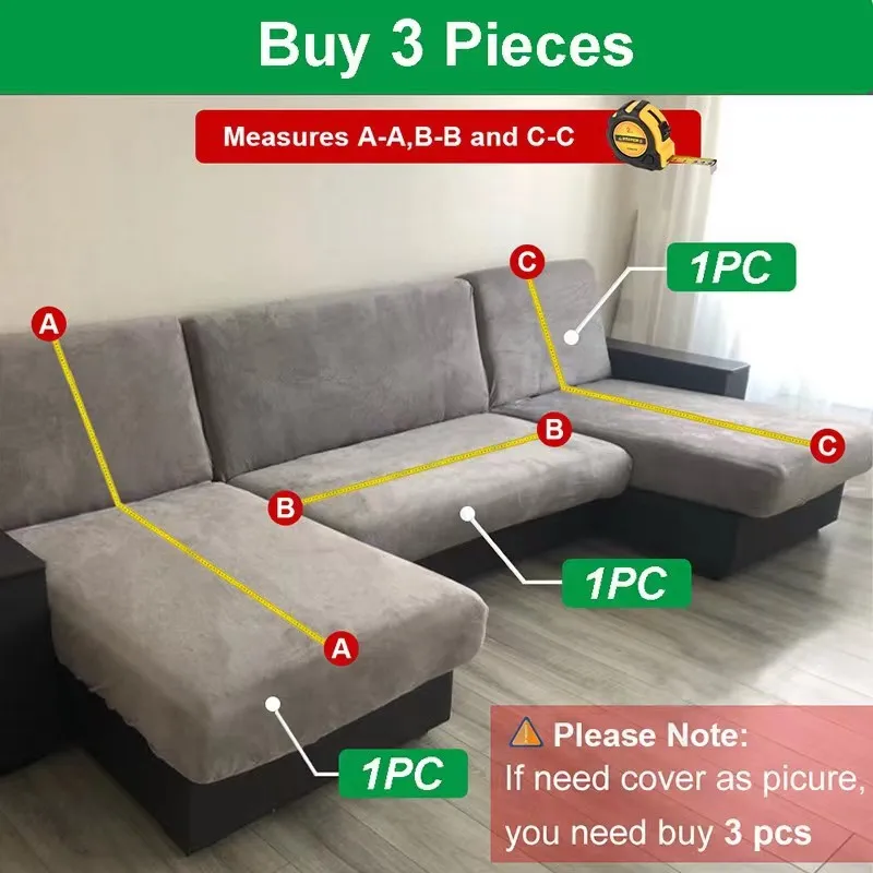 Bọc Ghế Sofa Co Giãn Chống Thấm Nước Cho Phòng Khách 1/2/3/4 Chỗ Ngồi Dày Cực Lông Cừu Hình Chữ L Góc Sofa bao Da Ghế Bành Bảo Vệ - Hình 2 Bọc Ghế Sofa Co Giãn Chống Thấm Nước Cho Phòng Khách 1/2/3/4 Chỗ Ngồi Dày Cực Lông Cừu Hình Chữ L Góc Sofa bao Da Ghế Bành Bảo Vệ - Hình 2