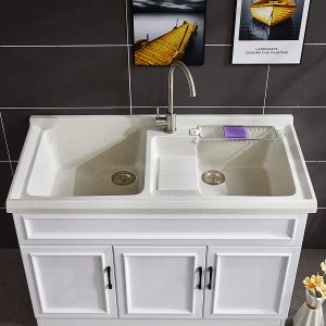 Bồn rửa mặt phòng tắm - Sản phẩm dễ dàng lắp đặt và vệ sinh, giúp bạn tiết kiệm thời gian và công sức - Hình 3