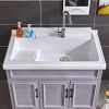 Bồn rửa mặt phòng tắm - Sản phẩm tiết kiệm không gian, giúp phòng tắm trở nên rộng rãi và thoải mái hơn