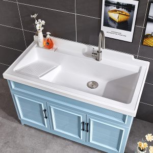 Bồn rửa mặt phòng tắm - Sản phẩm tiết kiệm không gian, giúp phòng tắm trở nên rộng rãi và thoải mái hơn - Hình 3