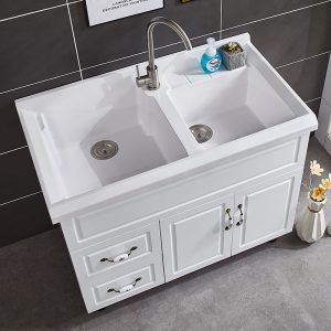 Bồn rửa mặt phòng tắm - Sự hoàn hảo giữa thiết kế và chức năng, giúp bạn sử dụng phòng tắm một cách tiện lợi và thoải mái hơn - Hình 4