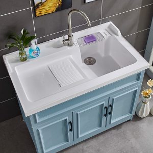 Bồn rửa mặt phòng tắm - Thiết kế hiện đại, giúp bạn tạo ra một không gian phòng tắm đẹp mắt và tiện nghi - Hình 4