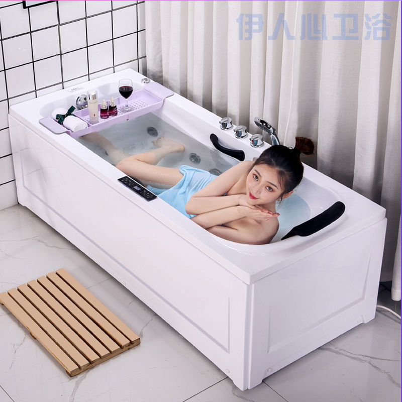 Bồn tắm Acrylic độc lập sang trọng gia đình nhỏ dành cho người lớn Bồn tắm nhỏ lướt sóng massage nhiệt độ không đổi sưởi ấm Bồn tắm - Hình 3 Bồn tắm Acrylic độc lập sang trọng gia đình nhỏ dành cho người lớn Bồn tắm nhỏ lướt sóng massage nhiệt độ không đổi sưởi ấm Bồn tắm - Hình 3