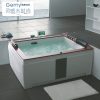Bồn tắm acrylic gia đình mặt đối mặt Bồn tắm đôi massage thủy lực Bồn tắm khách sạn căn hộ Bồn tắm kỹ thuật bán buôn