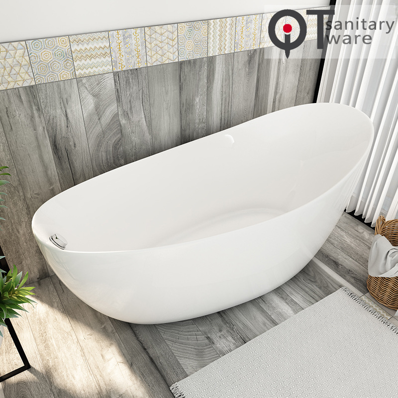 Bồn tắm acrylic toàn gia đình khách sạn nhà đầy đủ váy hình lưỡi liềm dành cho người lớn độc lập Phật Sơn cung cấp QT-023 Bồn tắm acrylic toàn gia đình khách sạn nhà đầy đủ váy hình lưỡi liềm dành cho người lớn độc lập Phật Sơn cung cấp QT-023