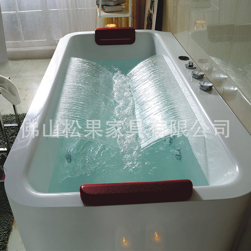 Bồn tắm Âu Mỹ Acrylic Bồn tắm Khách Sạn Nhà Người Lớn Thác Lướt Bồn tắm Lớn Massage Bồn tắm Bồn tắm - Hình 3 Bồn tắm Âu Mỹ Acrylic Bồn tắm Khách Sạn Nhà Người Lớn Thác Lướt Bồn tắm Lớn Massage Bồn tắm Bồn tắm - Hình 3