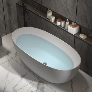 Bồn tắm Công trình Bồn tắm đá nhân tạo Bồn tắm đứng khách sạn Bồn tắm đá nhân tạo homestay màu sắc tùy chọn