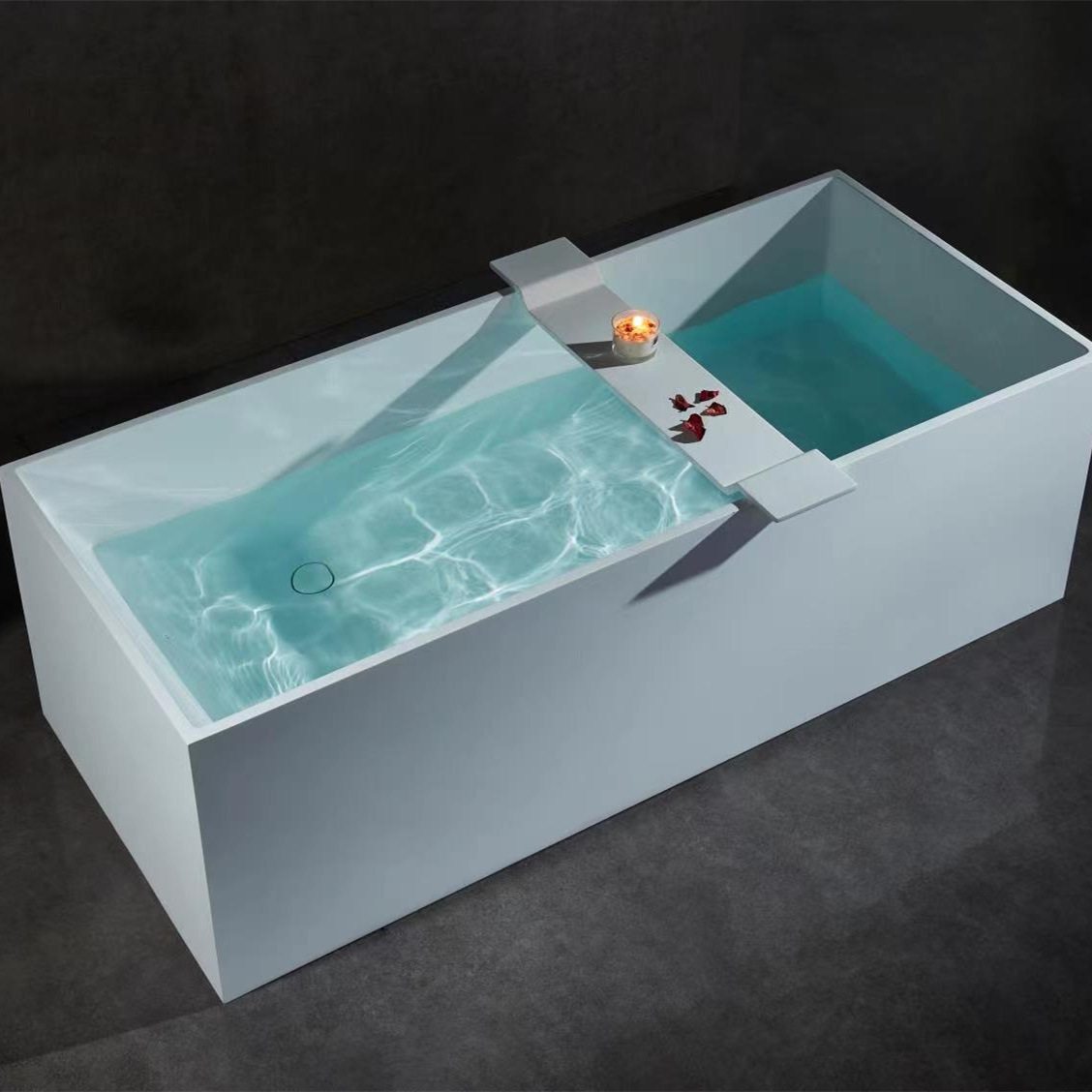 Bồn tắm Độc lập một Bồn tắm đá trắng đẹp Bồn tắm đá nhân tạo khách sạn Bồn tắm acrylic cao cấp Bồn tắm Độc lập một Bồn tắm đá trắng đẹp Bồn tắm đá nhân tạo khách sạn Bồn tắm acrylic cao cấp