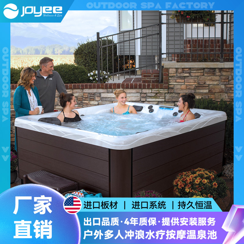 Bồn tắm JOYEE hồ bơi lớn ngoài trời sang trọng lướt nhiệt độ không đổi sưởi ấm biệt thự bể sục gia đình dự án khách sạn SPA nhiều người Bồn tắm JOYEE hồ bơi lớn ngoài trời sang trọng lướt nhiệt độ không đổi sưởi ấm biệt thự bể sục gia đình dự án khách sạn SPA nhiều người