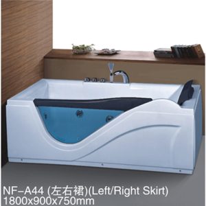 Bồn tắm Nhà sản xuất Bồn tắm massage lướt sóng bán buôn váy đôi hình chữ nhật nhà đơn A54 Bồn tắm thông minh bằng kính acrylic