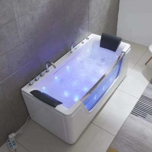 Bồn tắm Nhà sản xuất Phật Sơn Bồn tắm massage váy ba mặt Bồn tắm nhiệt độ không đổi Bồn tắm Bồn tắm SPA cung cấp xuyên biên giới - Hình 2