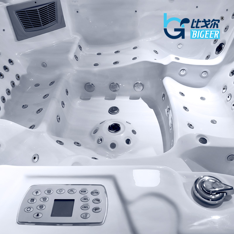 Bồn tắm Thông minh Bồn tắm spa nhiệt độ không đổi nhà máy bán trực tiếp câu lạc bộ khách sạn biệt thự tư nhân spa massage Bồn tắm acrylic - Hình 4 Bồn tắm Thông minh Bồn tắm spa nhiệt độ không đổi nhà máy bán trực tiếp câu lạc bộ khách sạn biệt thự tư nhân spa massage Bồn tắm acrylic - Hình 4