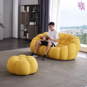 Bóng đá Bong Bóng Sofa Hiện Đại Tối Giản Phòng Khách Giải Trí Internet Người Nổi Tiếng Nhà Thiết Kế Sáng Tạo Hình Dạng Kỳ Lạ Ghế Góc - Hình 2