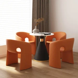 Cafe Ghế Bành Ghế Ăn Thông Thường Ghế Sáng Tạo Ghế Phòng Ăn Khung Gỗ Chắc Chắn Văn Phòng Hiện Đại Poltrona Nội Thất Phòng Khách - Hình 2