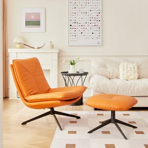 Chỗ Để Chân Ghế Phòng Khách Hiện Đại Bao Co Giãn Xoay Ghế Phòng Chờ Chống Bẹp Đầu Sofa Fauteuil Salon Thiết Kế Nội Thất Bản Sao - Hình 2