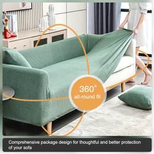 Co Giãn Ghế Sofa Có Cho Phòng Khách Hình Học Ghế Dệt Kim Lưới Ngô Vải Sofa Slipcovers Ghế Bảo Vệ Trang Trí Nhà