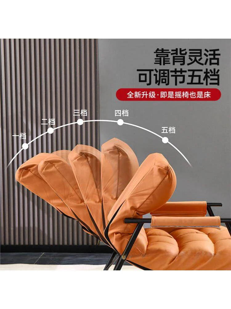 Công nghệ vải ban công ghế bập bênh ghế tựa dành cho người lớn nhà giải trí có thể gập lại ghế bập bênh ghế sofa lười phòng khách đơn - Hình 3 Công nghệ vải ban công ghế bập bênh ghế tựa dành cho người lớn nhà giải trí có thể gập lại ghế bập bênh ghế sofa lười phòng khách đơn - Hình 3