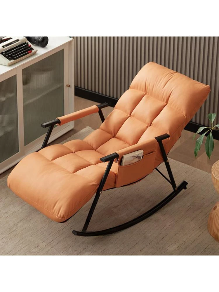 Công nghệ vải ban công ghế bập bênh ghế tựa dành cho người lớn nhà giải trí có thể gập lại ghế bập bênh ghế sofa lười phòng khách đơn - Hình 4 Công nghệ vải ban công ghế bập bênh ghế tựa dành cho người lớn nhà giải trí có thể gập lại ghế bập bênh ghế sofa lười phòng khách đơn - Hình 4
