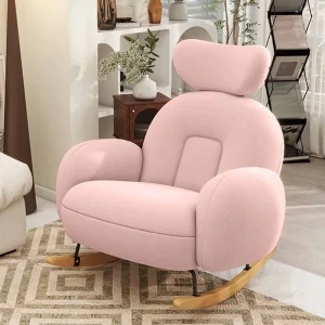 Công Thái Học Hiện Đại Ghế Phòng Khách Cao Cấp Tay Chống Bẹp Đầu Bắc Âu Ghế Đính Đá Đơn Thẩm Mỹ Meubles De Salon Trang Trí Nhà - Hình 2