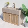 Đá cẩm thạch Hồ bơi ngoài trời Đá giặt Hồ bơi Sân trong Chậu rửa phụ Ban công Chậu rửa ngoài trời Chậu rửa trong vườn