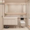 Đá nhân tạo Corian đá phiến một chậu phòng tắm tủ kết hợp chậu rửa phòng tắm trang điểm tùy chỉnh