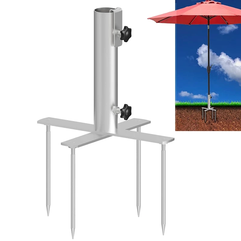 Đế Dù Đi Biển, Cọc Dù Với Thiết Kế, Đế Giữ Cỏ Mặt Đất Bằng Kim Loại Chịu Lực Cao, Đế Giữ Ô Dù Trong Sân - Hình 2 Đế Dù Đi Biển, Cọc Dù Với Thiết Kế, Đế Giữ Cỏ Mặt Đất Bằng Kim Loại Chịu Lực Cao, Đế Giữ Ô Dù Trong Sân - Hình 2