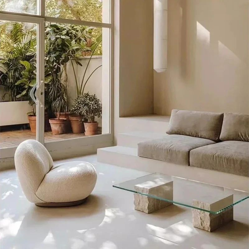 Dễ Thương Ghế Hiện Đại Phòng Khách Nghịch Ngợm Cừu Len Gỗ Ghế Trưởng Phòng Sofa Lười Xoay Cadeira Giratoria Trang Trí Phòng Khách - Hình 3 Dễ Thương Ghế Hiện Đại Phòng Khách Nghịch Ngợm Cừu Len Gỗ Ghế Trưởng Phòng Sofa Lười Xoay Cadeira Giratoria Trang Trí Phòng Khách - Hình 3