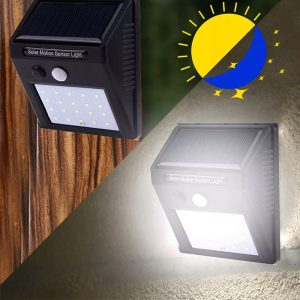 Đèn 20 Đèn LED Năng Lượng Mặt Trời Đèn Tường Cơ Thể Con Người Cảm Ứng Sân Vườn Nhỏ Đèn Tường Nhà Máy Bán Hàng Trực Tiếp Một - Hình 4