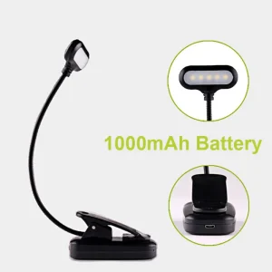 Đèn 2023 Đèn LED Để Bàn USB Sạc Đèn Cắm Trại Kẹp Đèn Bàn Chiếu Sáng Ban Đêm Đọc Sách Nghiên Cứu Đèn Ngủ Chạy Bằng Pin