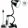Đèn 38 Đèn Bàn LED 3 Chế Độ Màu 10 Độ Sáng Mờ Đèn Đọc Sách Hẹn Giờ Tắt Tự Động Để Bàn Linh Hoạt Cổ Ngỗng Kẹp Đèn Sách