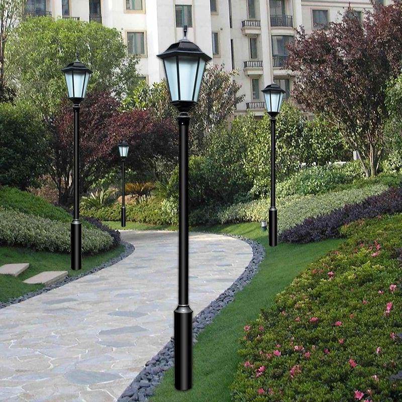 Đèn 3m đầu Đèn sân 3.5m Đèn sân vườn ngoài trời Đèn chống nước cộng đồng biệt thự vuông phong cảnh LED Đèn đường siêu sáng - Hình 3 Đèn 3m đầu Đèn sân 3.5m Đèn sân vườn ngoài trời Đèn chống nước cộng đồng biệt thự vuông phong cảnh LED Đèn đường siêu sáng - Hình 3