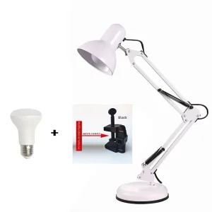 Đèn 95% Độ Sáng Bảo Vệ Mắt Đèn Bàn Học Đọc Điều Khiển Thông Minh Có Thể Gập Lại Đèn LED Cánh Tay Dài Phòng Ngủ Đèn Ngủ - Hình 3