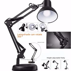 Đèn 95% Độ Sáng Bảo Vệ Mắt Đèn Bàn Học Đọc Điều Khiển Thông Minh Có Thể Gập Lại Đèn LED Cánh Tay Dài Phòng Ngủ Đèn Ngủ