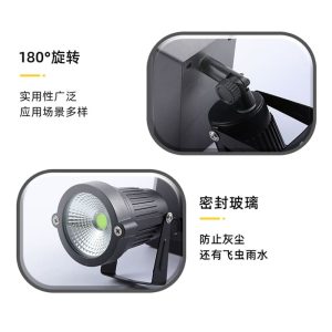 Đèn âm đất năng lượng mặt trời, chiếu sáng cây, chiếu sáng ngoài trời, biệt thự cảnh quan sân vườn Đèn cỏ năng lượng mặt trời, Xuất khẩu - Hình 4