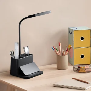 Đèn AXX Đèn LED Để Bàn Có Thể Điều Chỉnh Độ Sáng Đèn Bàn Học Trẻ Em Trẻ Em USB Sạc Sáng Đọc Sách Để Bàn Phòng Ngủ Nhỏ Đèn Ngủ - Hình 2