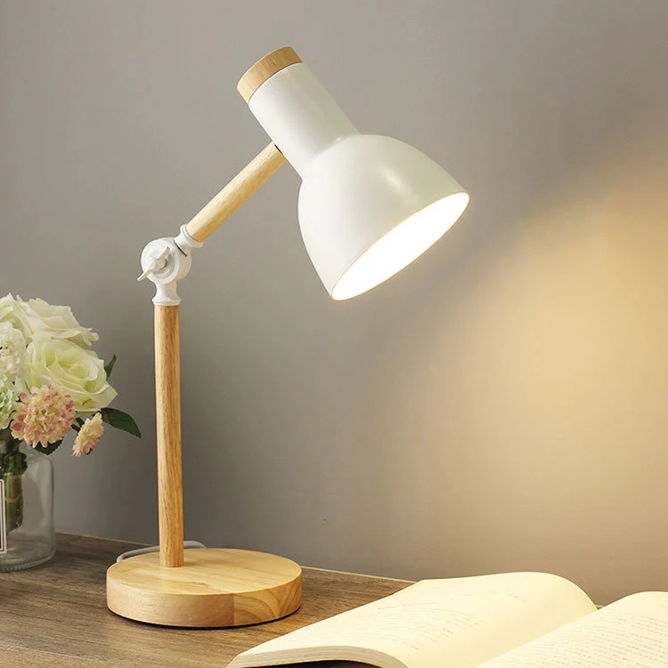 Đèn Bắc Âu Đèn Bàn Gỗ Sáng Tạo Nghệ Thuật Sắt LED Gấp Đơn Giản Bảo Vệ Mắt Đọc Sách Để Bàn Phòng Khách Phòng Ngủ Trang Trí Nhà - Hình 4 Đèn Bắc Âu Đèn Bàn Gỗ Sáng Tạo Nghệ Thuật Sắt LED Gấp Đơn Giản Bảo Vệ Mắt Đọc Sách Để Bàn Phòng Khách Phòng Ngủ Trang Trí Nhà - Hình 4