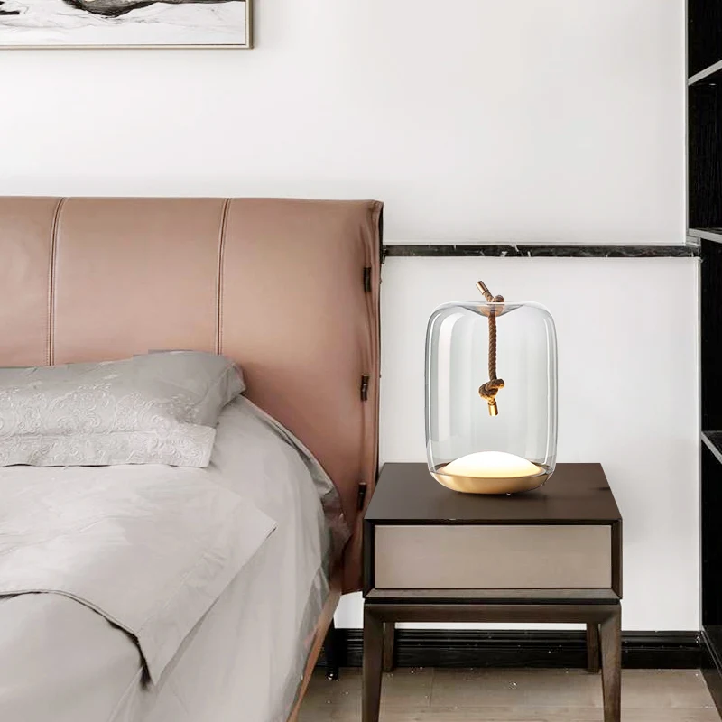 Đèn Bắc Âu Hiện Đại Đèn LED Để Bàn Phòng Khách Phòng Ngủ Đèn Bàn Học Deco Nhà Đèn Ngủ Thiết Kế Chụp Đèn Thủy Tinh Để Bàn - Hình 4 Đèn Bắc Âu Hiện Đại Đèn LED Để Bàn Phòng Khách Phòng Ngủ Đèn Bàn Học Deco Nhà Đèn Ngủ Thiết Kế Chụp Đèn Thủy Tinh Để Bàn - Hình 4