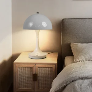 Đèn Bắc Âu Nhà Thiết Kế Đan Mạch Đèn Bàn Nhà Phòng Ngủ Đầu Giường Đèn Lồng Thời Trung Cổ Sáng Tạo Mờ Cảm Ứng Đèn Ngủ Trang Trí Để Bàn