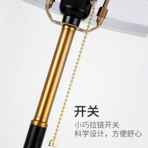 Đèn Bắc Âu và Mỹ phong cách phòng ngủ để bàn ở lại dây đèn bàn phòng khách sáng tạo đèn bàn nhỏ phòng đèn ngủ - Hình 3