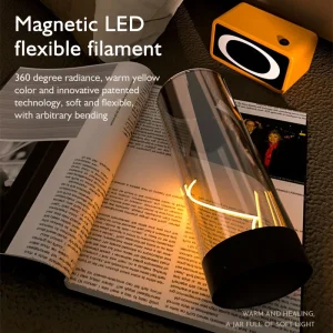 Đèn bàn AUGE LIGHT tối giản – Thiết kế không dây hiện đại, dùng đầu giường, phòng khách, văn phòng - Hình 2