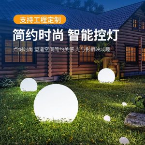 Đèn Bán buôn bóng led dạ quang Đèn trang trí biệt thự hiện đại Đèn ngủ sàn ngoài trời bãi cỏ Đèn chống thấm nước bóng dạ quang - Hình 2
