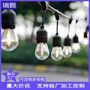 Đèn Bán buôn sáng S14 marquee Đèn đồng đầy đủ đảm bảo chất lượng bóng Đèn năng lượng mặt trời chuỗi khách sạn vườn Đèn cắm trại Đèn trang trí
